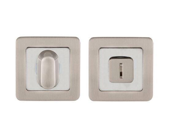 Поворотная ручка PUNTO BK6 QR SN/CP-3 матовый никель/хром 34709 