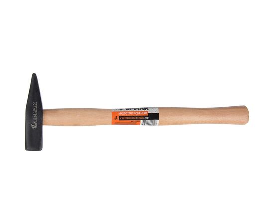 Кованый молоток ЕРМАК с деревянной ручкой 200гр. 662-404 