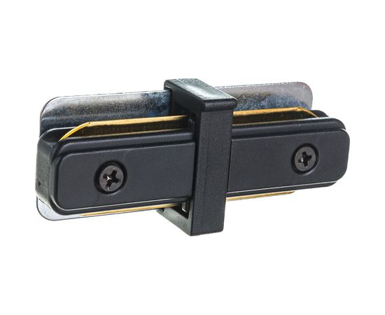 Прямой коннектор Wolta черный WTL-SC/01B 