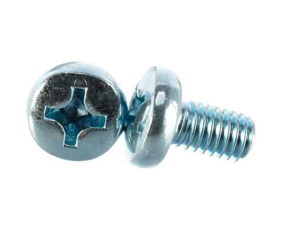 Винт с полуцилиндрической головкой Метизный двор 6x10, DIN 7985, 100 шт. 4690441037725 