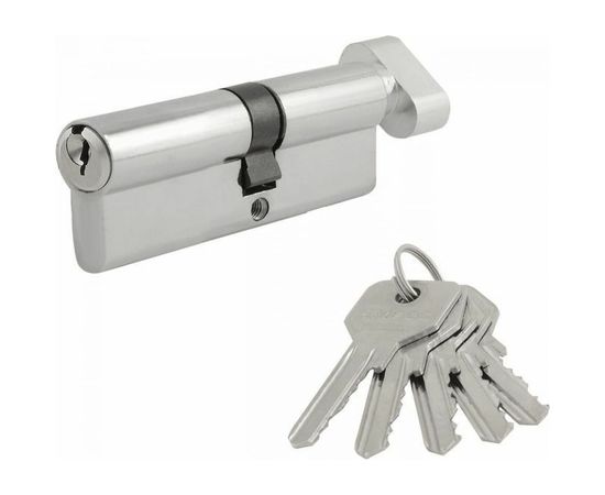 Цилиндровый механизм НОРА-М ЕСО Z ЛВ-70 40-30 хром 16579 