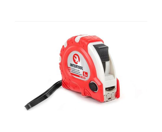 Рулетка с фиксатором INTERTOOL Супер Магнит blister 5 м х 19 мм MT-0305 – изображение 2