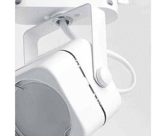 Трековый однофазный светильник на шинопровод FERON GU10, AL190, 50W, 230V, белый 41589 – изображение 2