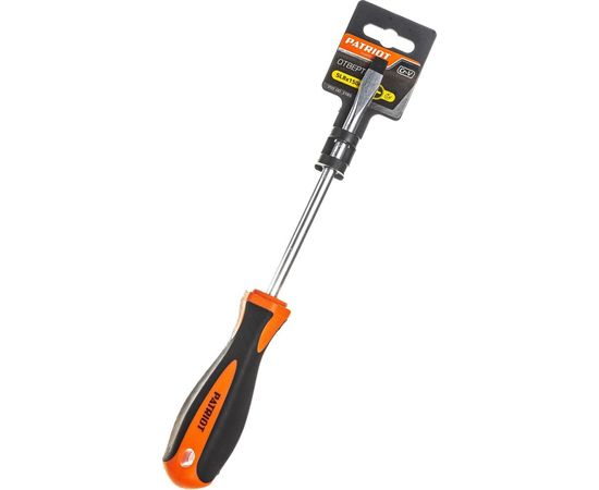 Отвертка SL8x150, CR-V,магнитная, 2-х компонентная рукоятка PATRIOT 350003185 – изображение 2