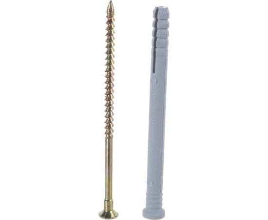 Дюбель-гвоздь Tech-Krep 6х80 потайная манжета, полипропилен 10 шт - пакет 103903 – изображение 2