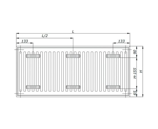 Радиатор AXIS Classic 22 300х1400 – изображение 2