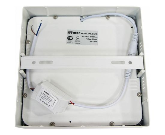 Накладной светодиодный потолочный светильник FERON AL505, 24W, 6400К, 1760Lm, IP40, белый 41577 – изображение 2