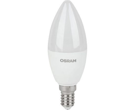 Светодиодная лампа OSRAM LED Value, B, E14, 560Лм, 7Вт, замена 60Вт, 3000К, теплый белый свет 4058075578883 – изображение 2