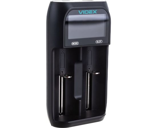 Зарядное устройство Videx VCH-UT201 пустое, 1-2хАА, ААА, SC, C, D, 18650, 14500 – изображение 3