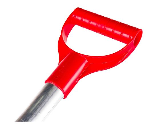 Большая лопата из поликарбоната высокой прочности с алюминиевым черенком Gigant 55х42 см SS-05 – изображение 3