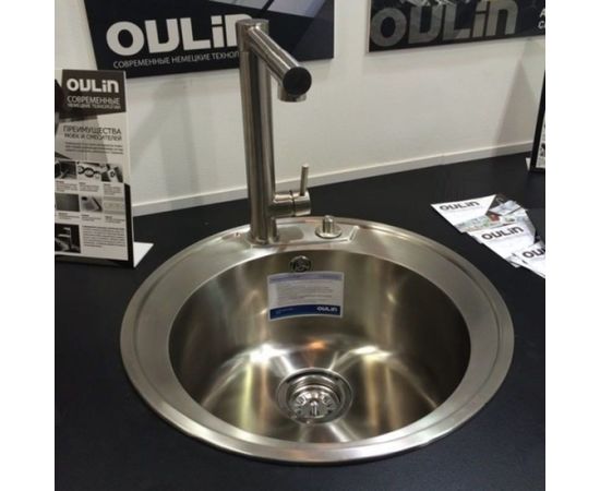 Врезная кухонная мойка Oulin OL-R510 – изображение 3