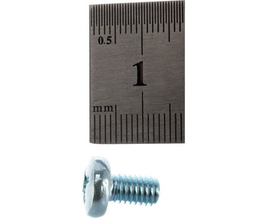 Винт с полуцилиндрической головкой Метизный двор 6x10, DIN 7985, 100 шт. 4690441037725 – изображение 3