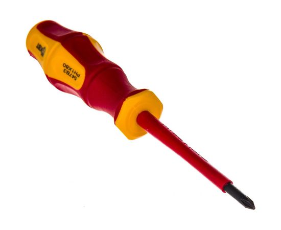 Диэлектрическая отвертка PH1x80 КВТ Профи 78611 – изображение 4