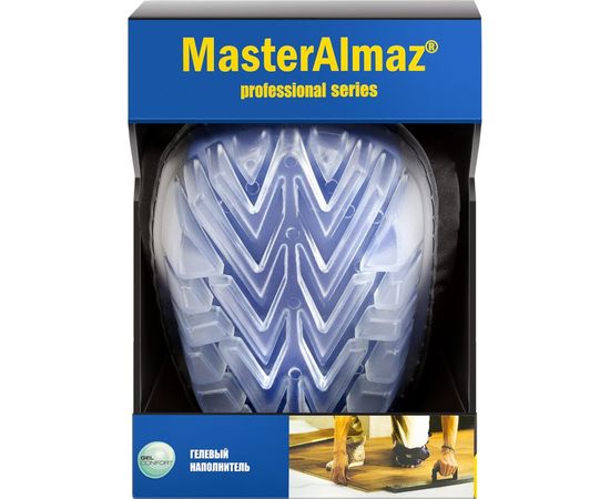 Гелевые строительные наколенники МастерАлмаз Gel 10505090 – изображение 4