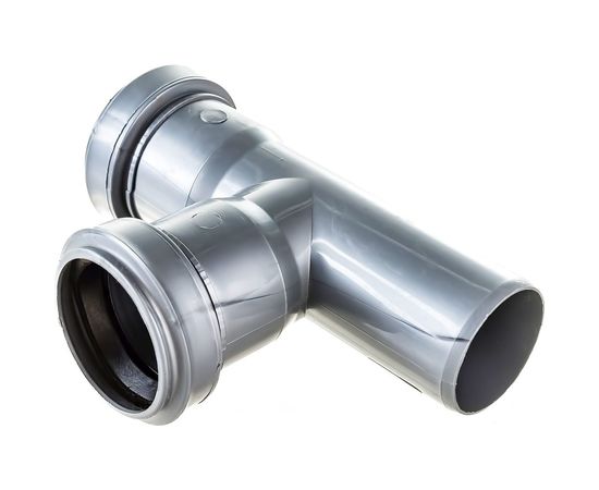 Тройник внутренней канализации LAMMIN 40х40/90 градусов Lm35090404090 – изображение 4