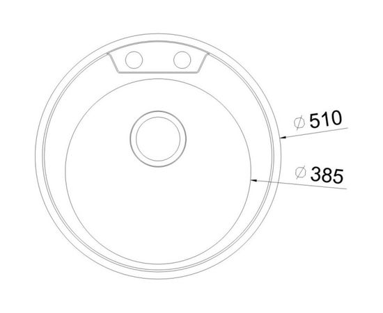 Врезная кухонная мойка Oulin OL-R510 – изображение 4