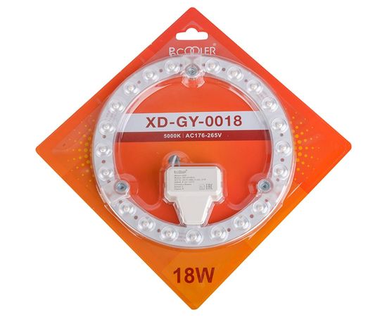 Сменный светодиодный модуль Pccooler 18 Вт, 5000К, 1450Лм LED XD-GY-0018 – изображение 5