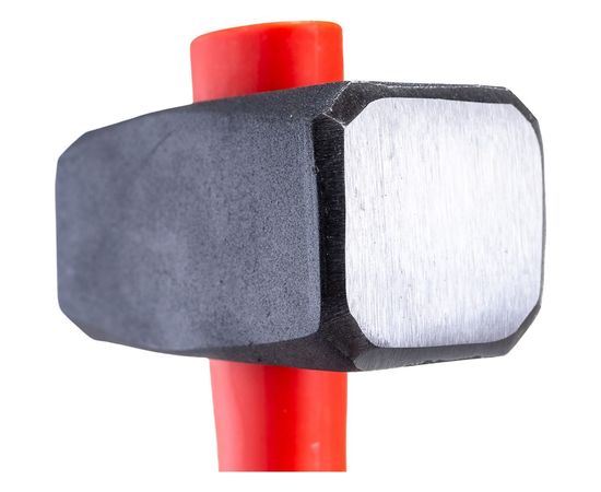 Кованая кувалда BIBER обратная фибергласовая рукоятка Профи 3кг тов-085232 – изображение 6