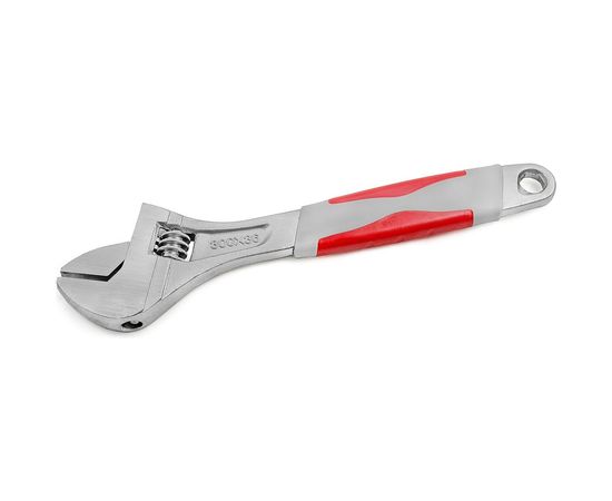 Разводной ключ INTERTOOL 300 мм, изолированная рукоятка, никелевое покрытие XT-0030 – изображение 6