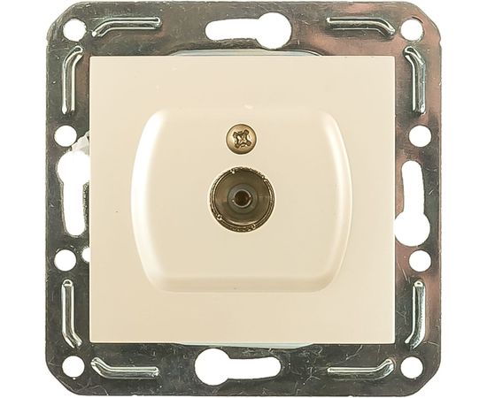 Одноместная телевизионная розетка Volsten V01-18-T11-M Magenta Perl, 10069 