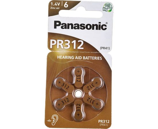 Батарейка Panasonic PR - 312 H 3017 