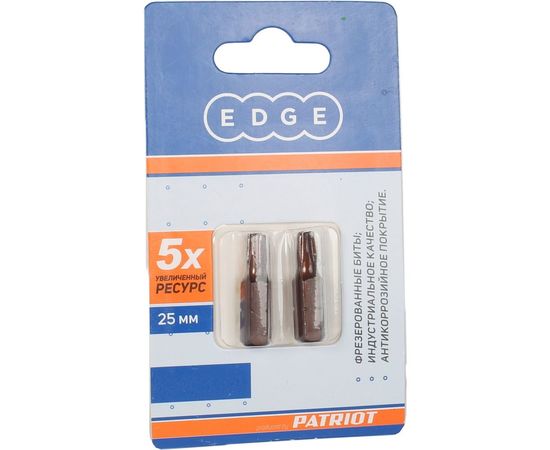 Бита (2 шт; T25; 25 мм) EDGE by PATRIOT 818010020 