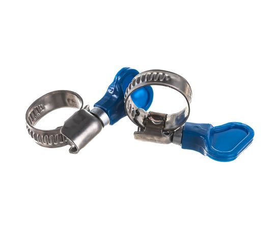 Обжимной хомут Госкреп из нерж. стали 12-20 мм с бабочкой 2 шт. европодвес 11-0011510 