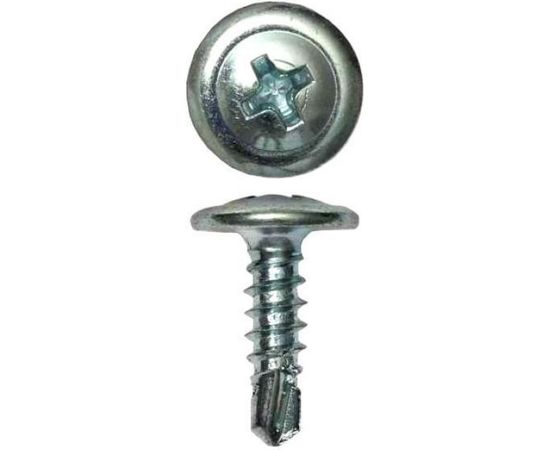 Саморезы с пресс-шайбой Steelfix сверло, 1кг 4,2х41 А-00256 