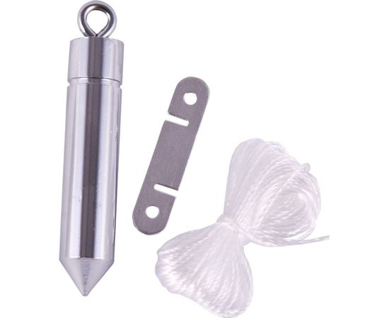 Строительный отвес ULTIMA цилиндр, 100 г, шнур 5 м 140105 