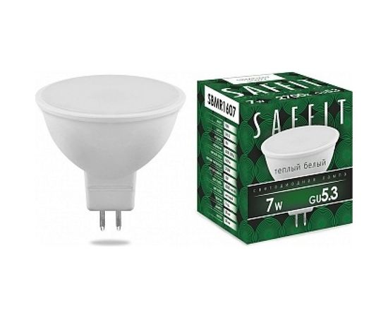 Светодиодная лампа SAFFIT SBMR1607 MR16 GU5.3 7W 2700K 55027 