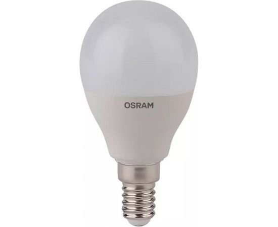 Светодиодная лампа OSRAM LED STAR P Шар 7.5Вт E14 806 Лм 6500 К Холодный белый свет 4058075467934 