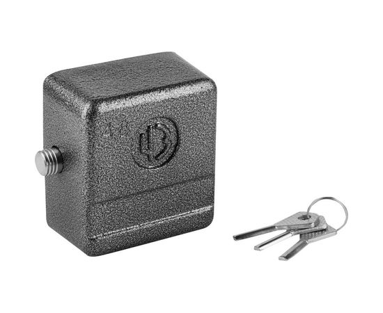 Навесной замок Россия ВС2-10 88 мм дисковый механизм секрета 37220-10 