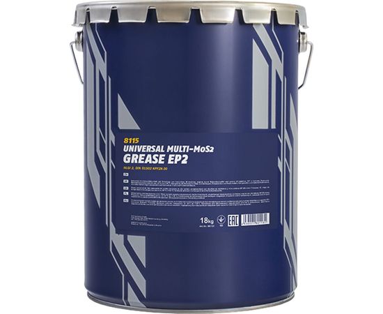 Универсальная литиевая смазка MANNOL EP-2 Multi MoS2 Grease EP2 18 кг 2146 