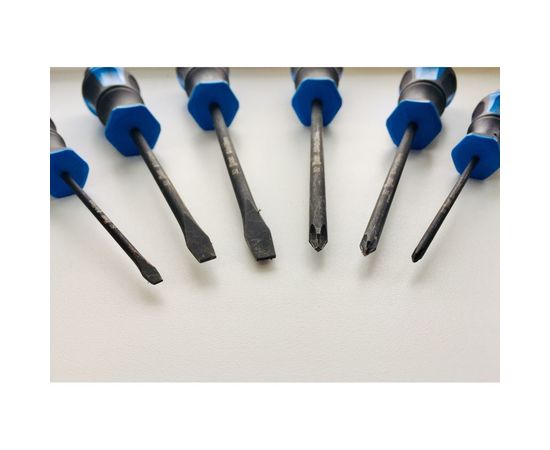 Набор отверток из стали S2 КВТ Мастер НО-06-S 78622 – изображение 14