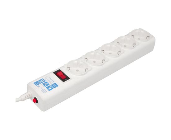 Фильтр-удлинитель B 5м 5роз. белый Power Cube SPG-B-15-WHITE – изображение 2