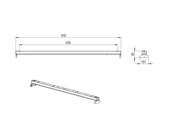 Светильник для светодиодных ламп Delta-Svet LL78-04-2x60 6000128 – изображение 2