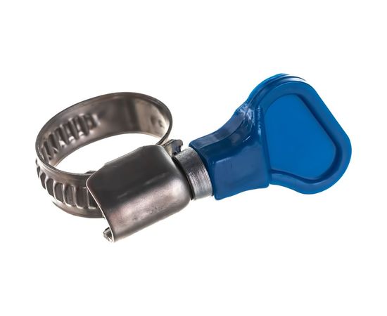 Обжимной хомут Госкреп из нерж. стали 12-20 мм с бабочкой 2 шт. европодвес 11-0011510 – изображение 2