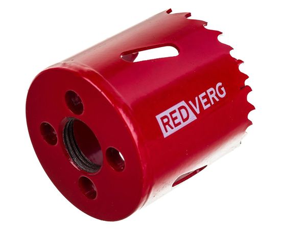 Коронка биметаллическая 46 мм REDVERG 6627109 – изображение 2