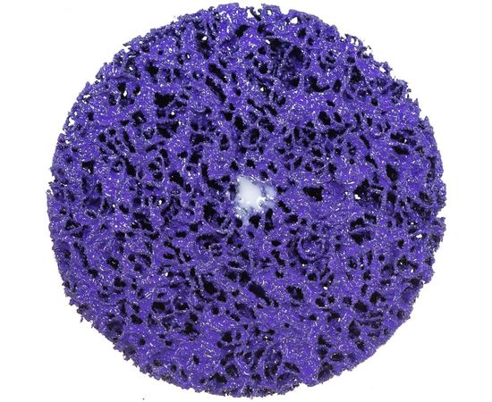 Круг для снятия ржавчины на шпинделе фиолетовый (6х100 мм) Русский Мастер РМ-52190 – изображение 2