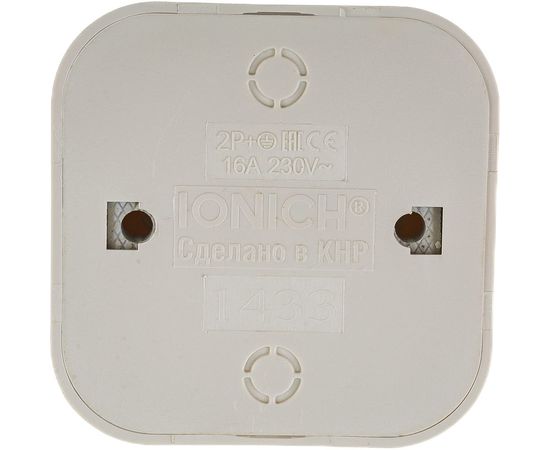 Розетка IONICH с/з слоновая кость 1433 – изображение 2