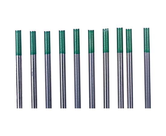 Электроды вольфрамовые WP 175 (10 шт; 2.4 мм; зеленый; AC) Gigant G-615 – изображение 2