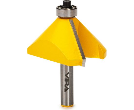 Фреза кромочная конусная 45 градусов (50.8х27 мм; подшипник 12.7 мм) VIRA 553359 – изображение 2