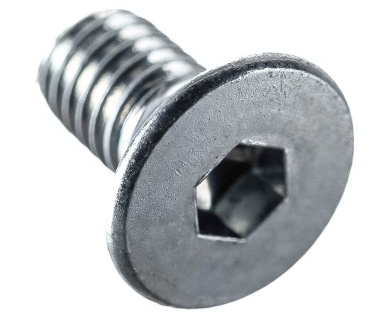 Потайной винт с внутр. шестигранником КРЕП-КОМП полная резьба, цинк, DIN 7991, 3х6, пр. 8.8, 50 шт. впш36мф – изображение 2