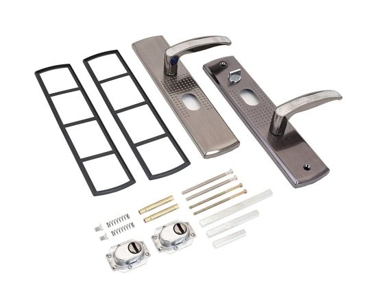 Комплект ручек для металлических дверей Стандарт РН-СТ222-1-R (универсальная; подсветка; правая) 7839 – изображение 2