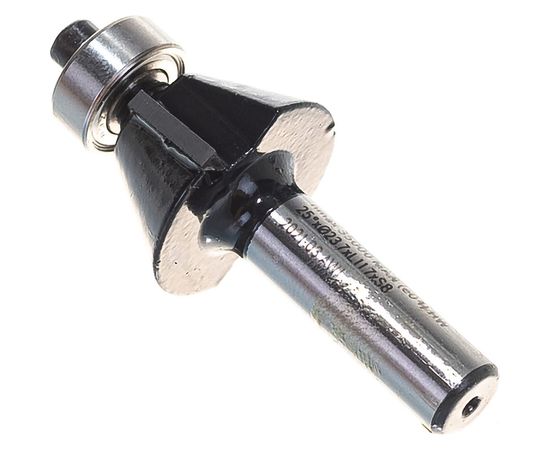 Фреза кромочная конусная (23.7х12 мм; 25 град; хвостовик 8 мм) по дереву Bosch 2608628351 – изображение 2