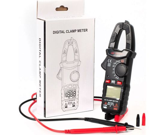 Токовые цифровые клещи КВТ KT 200A PROLINE 79129 – изображение 3