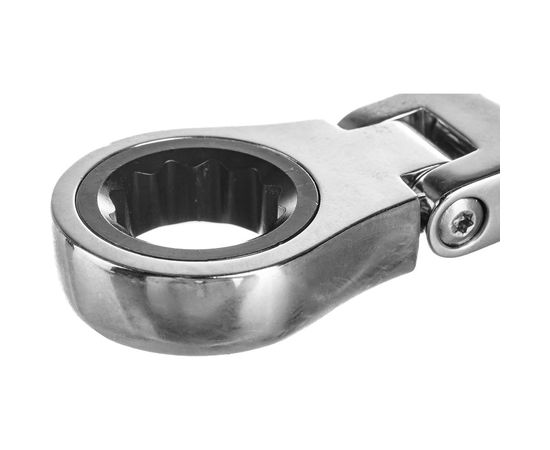 Комбинированный ключ МастерАлмаз трещеточный, с гибкой головкой, 180 град. 24 мм 10502927 – изображение 3