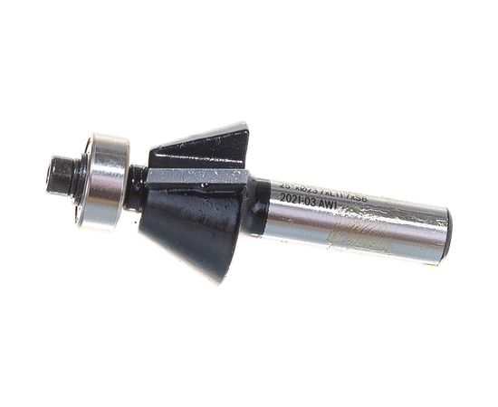 Фреза кромочная конусная (23.7х12 мм; 25 град; хвостовик 8 мм) по дереву Bosch 2608628351 – изображение 3