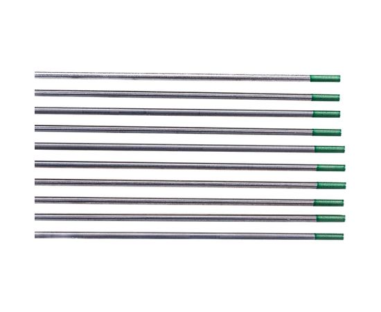 Электроды вольфрамовые WP 175 (10 шт; 2.4 мм; зеленый; AC) Gigant G-615 – изображение 3