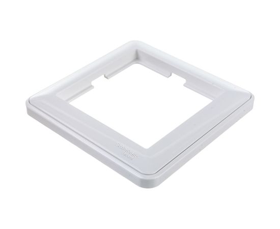 Одноместная рамка, белая WESSEN 59 Schneider ELectric KD-1-18 – изображение 3